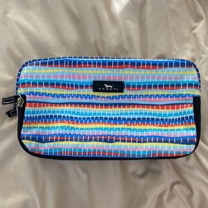 Scout Multicolor Striped Zipper Pouch